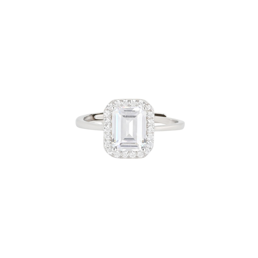 Anillo ajustable S925 rectangular GB
