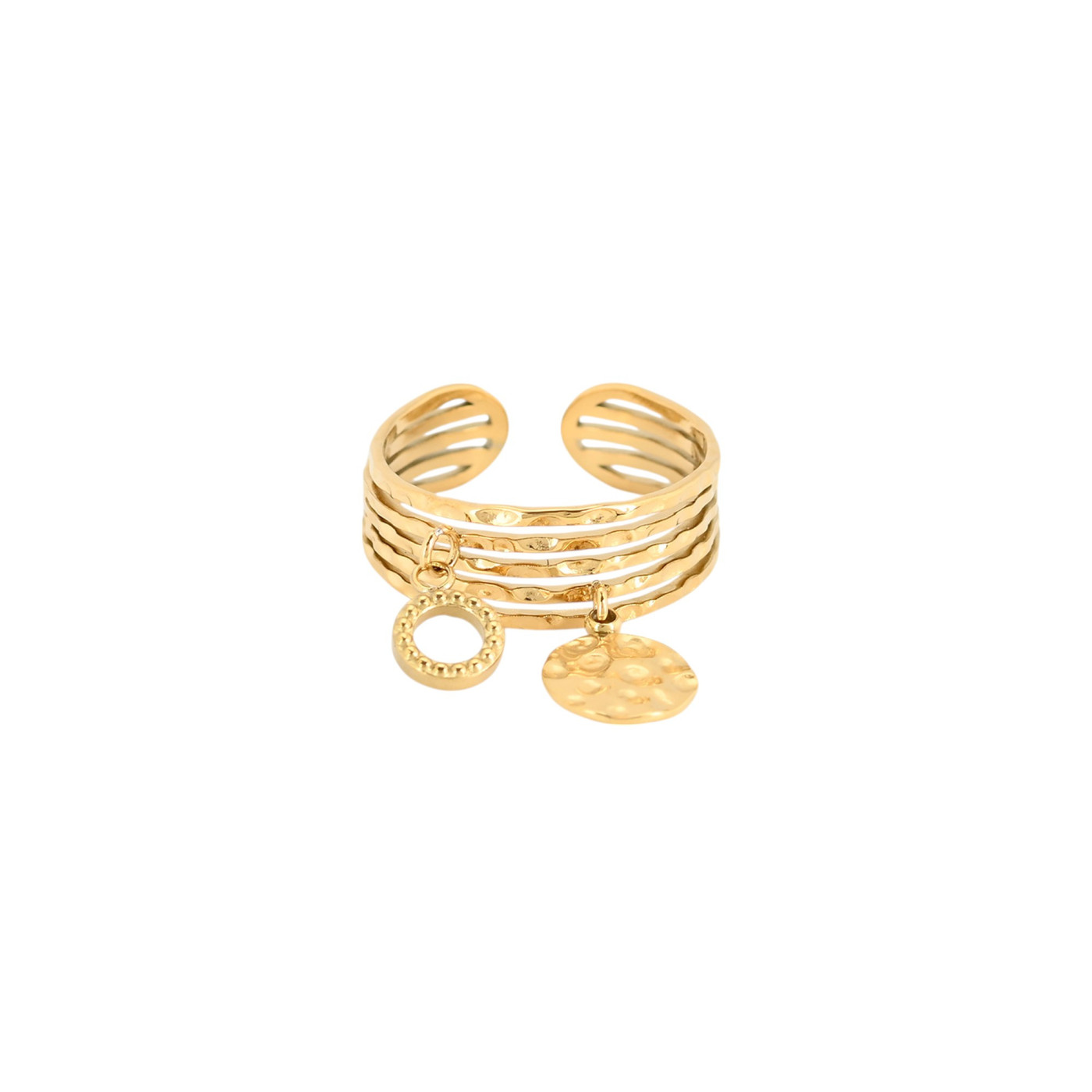 Bague réglable en acier cercle GB