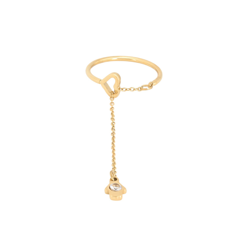 Anello a catena brillante GB