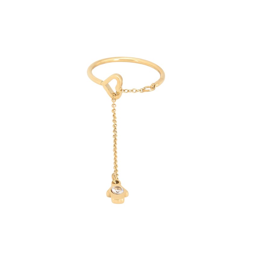 Anello a catena brillante GB