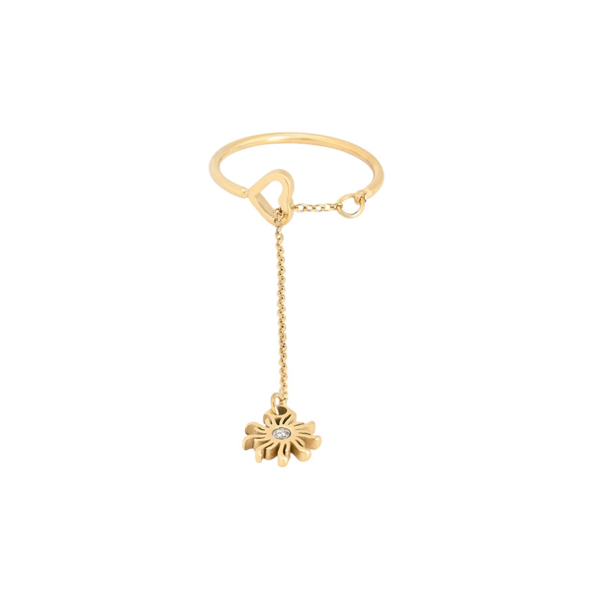 Anillo con cadena de sol GB