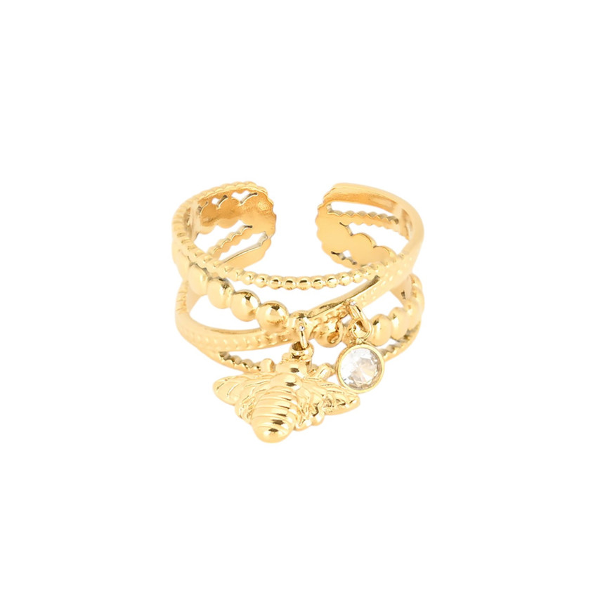 Anello regolabile acciaio ape GB