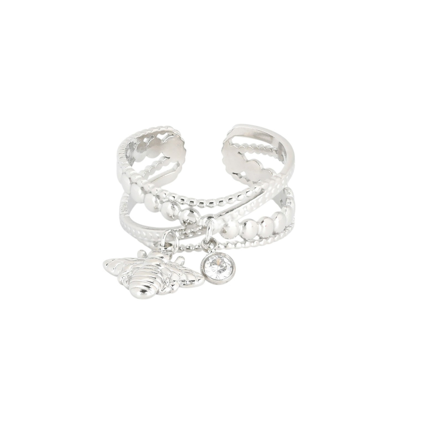Anello regolabile acciaio ape GB