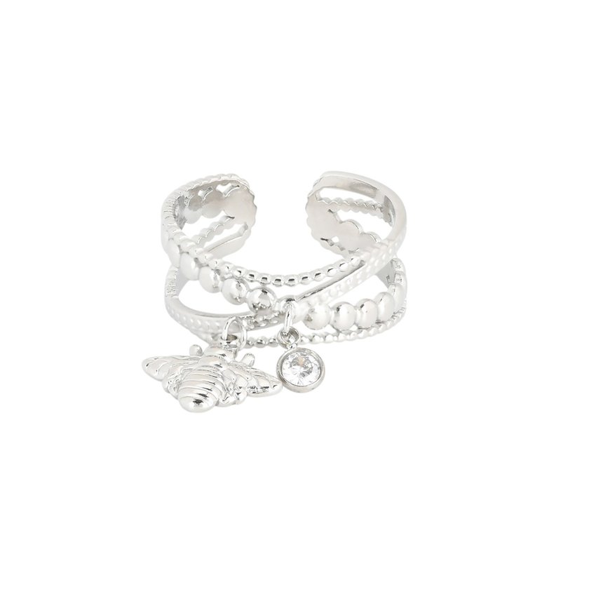 Steel adjustable ring bee GB