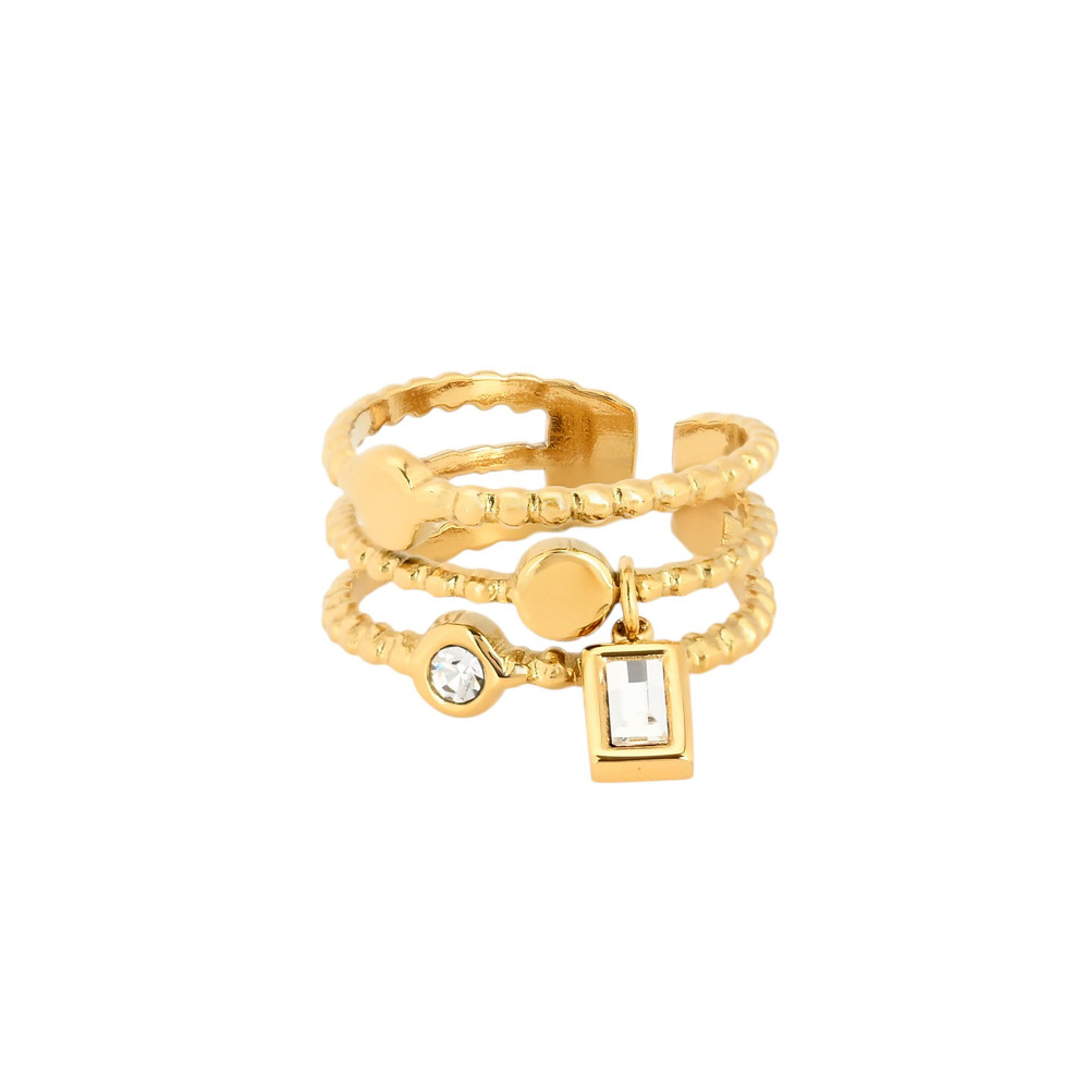 Steel adjustable ring rectangle GB