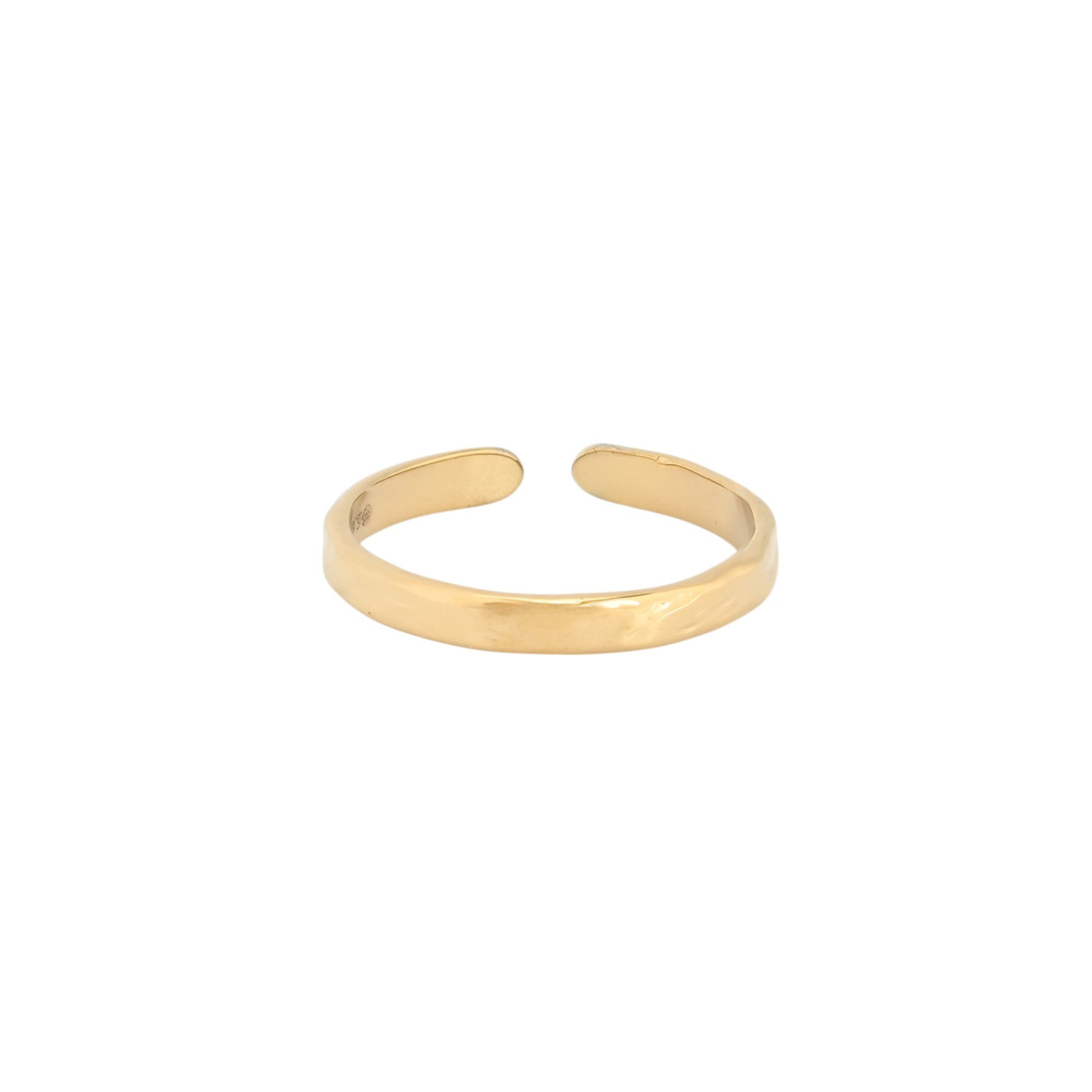 Adjustable ring hammered GB