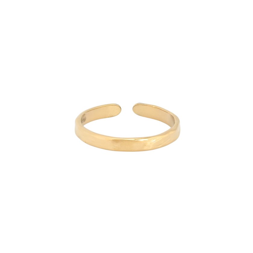 Adjustable ring hammered GB