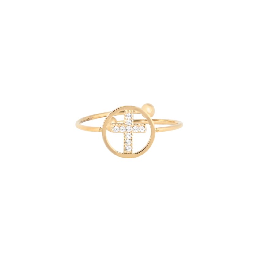 Adjustable ring steel cross GB