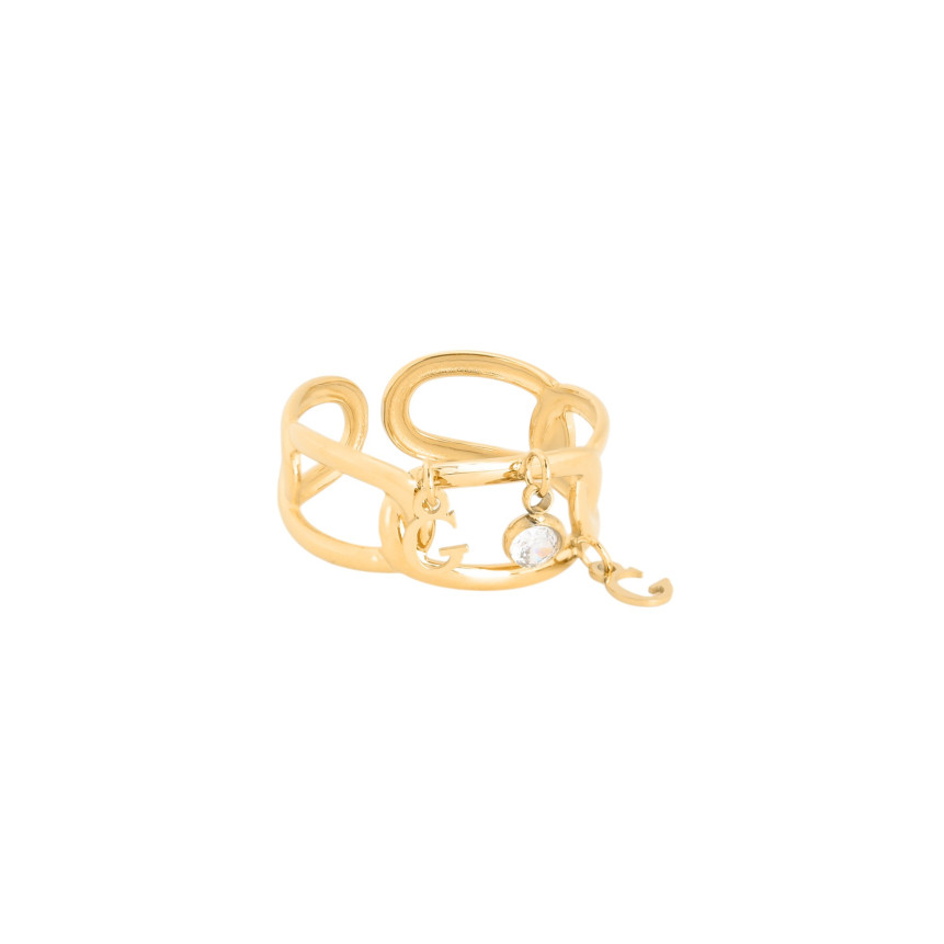 Anillo ajustable en acero brillante GB