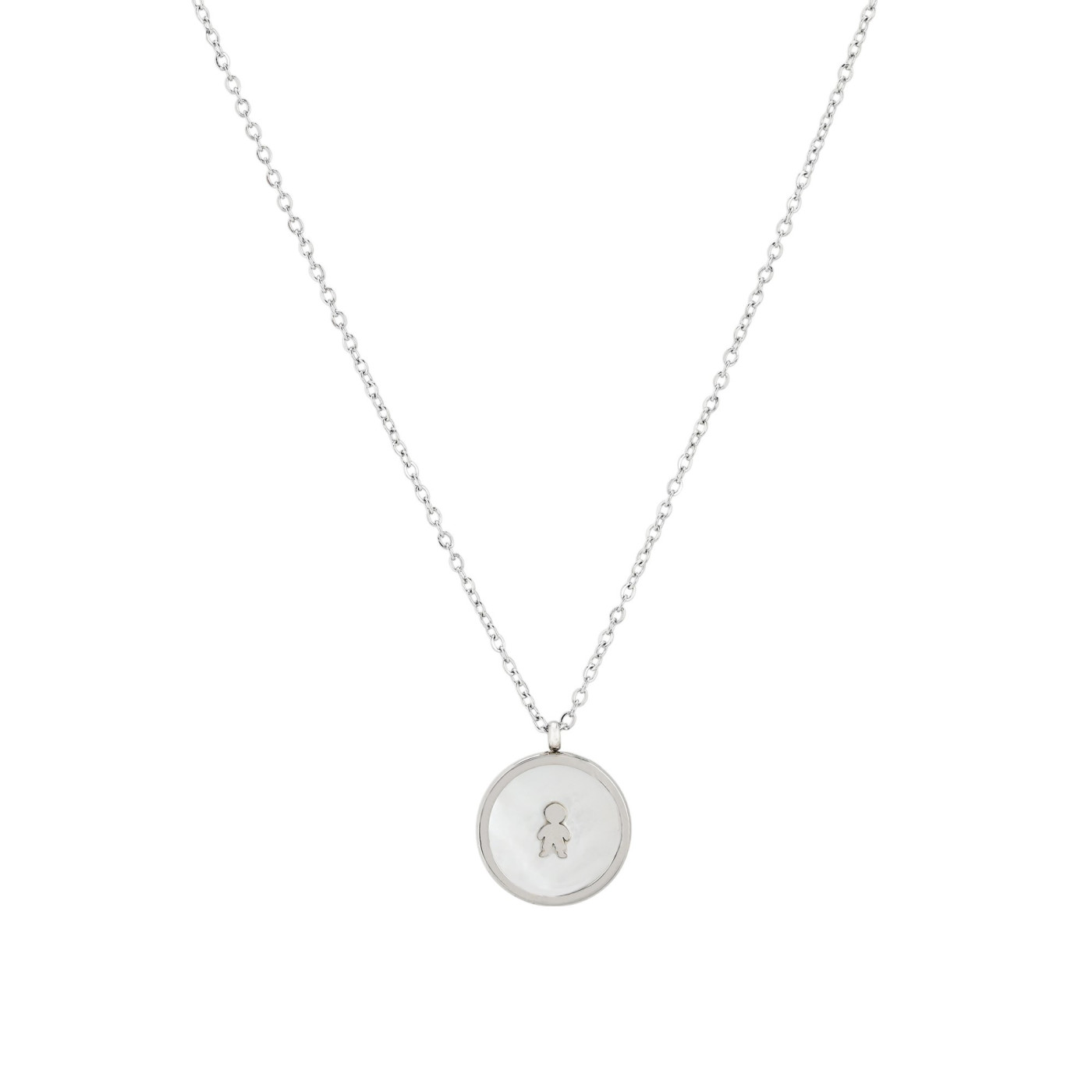 Collar acero niño GB