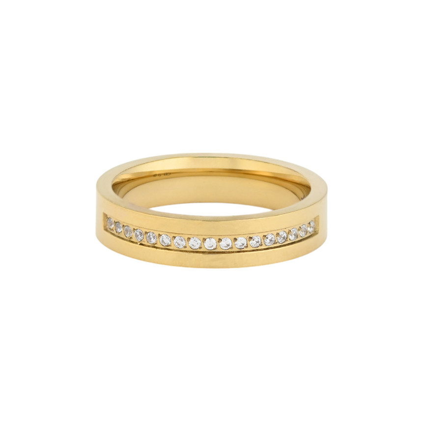 Anillo Glamour con circonitas