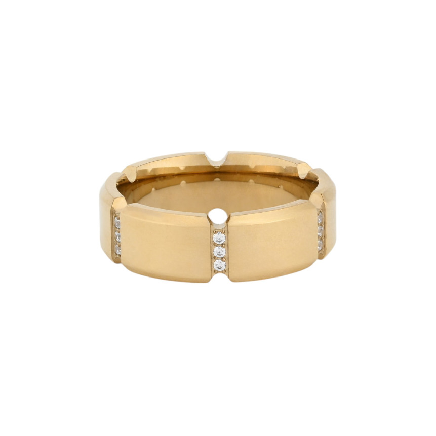 Anillo Glamour con circonitas
