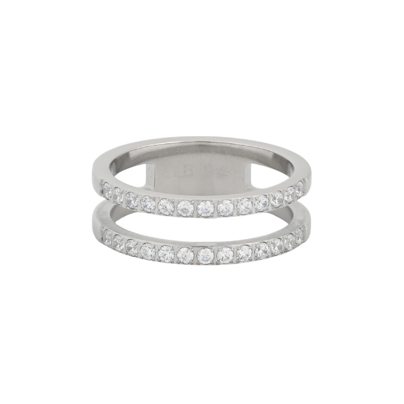 Anillo Glamour con circonitas