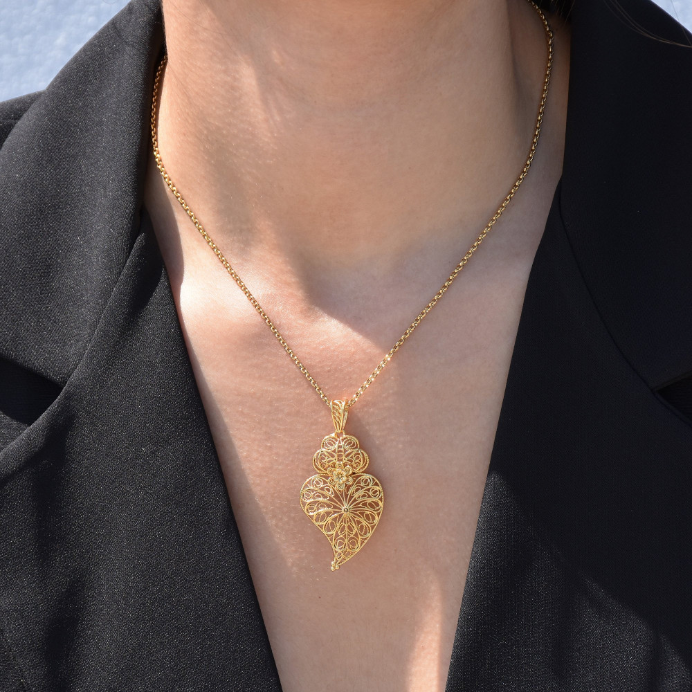 Collana Encantos cuore di Viana