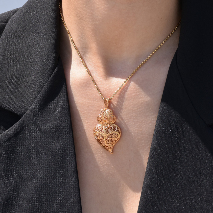 Collier Encantos cœur de Viana
