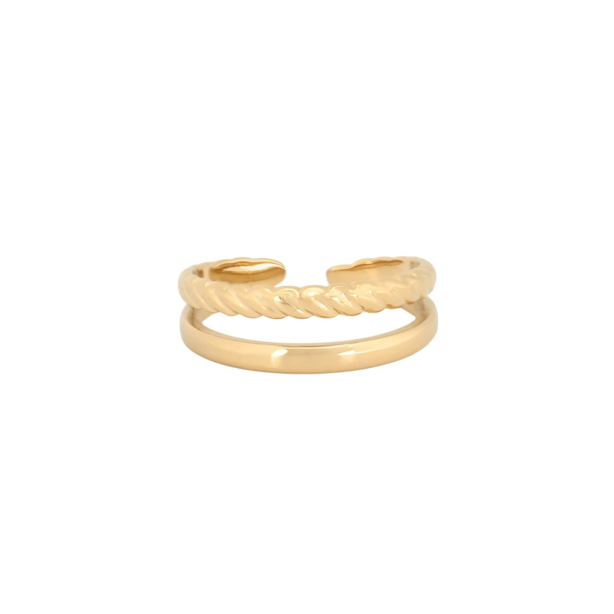 Bague réglable double arceau GB
