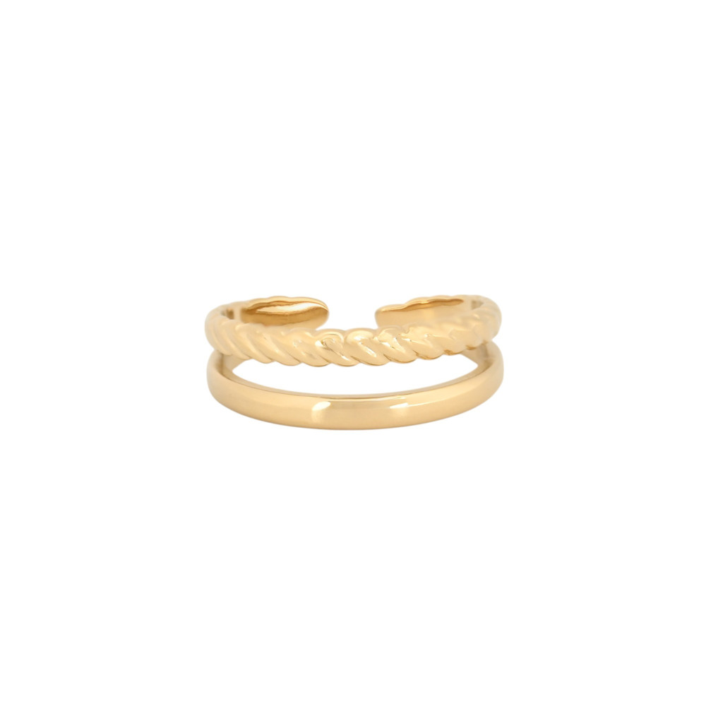 Anillo ajustable aro doble GB