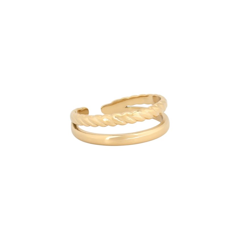 Anillo ajustable aro doble GB