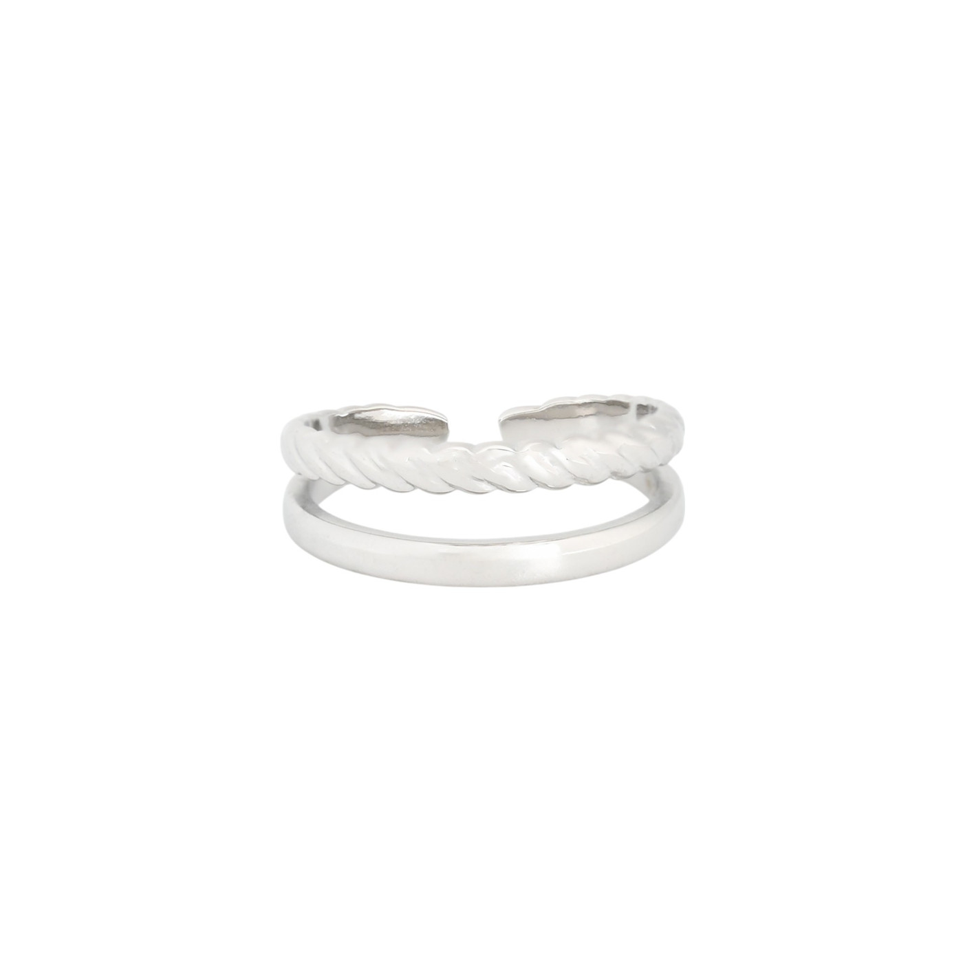 Anillo ajustable aro doble GB