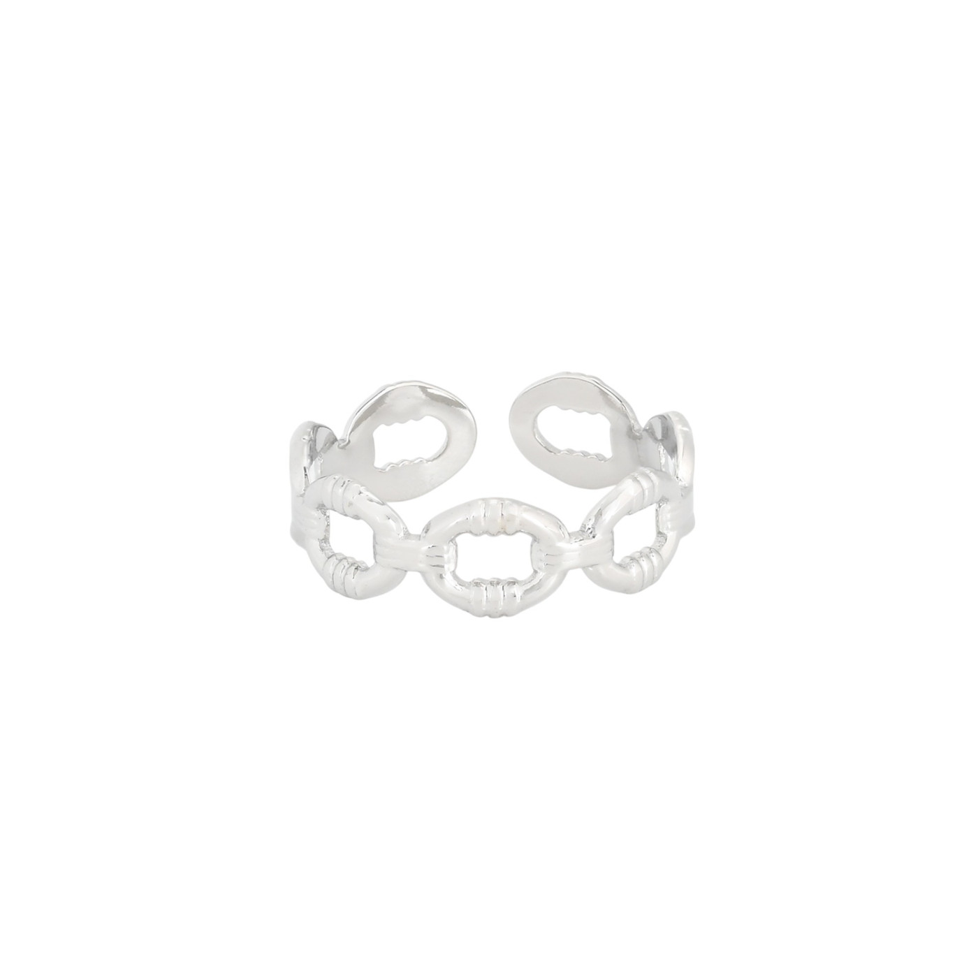 Anillo ajustable acero cadenas GB