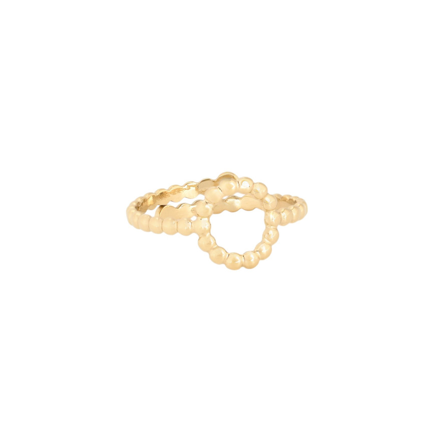 Anillo Delicate con círculo pequeño