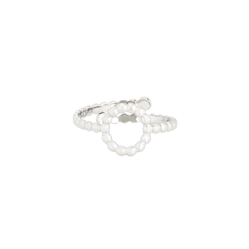 Delicate ring with small circle