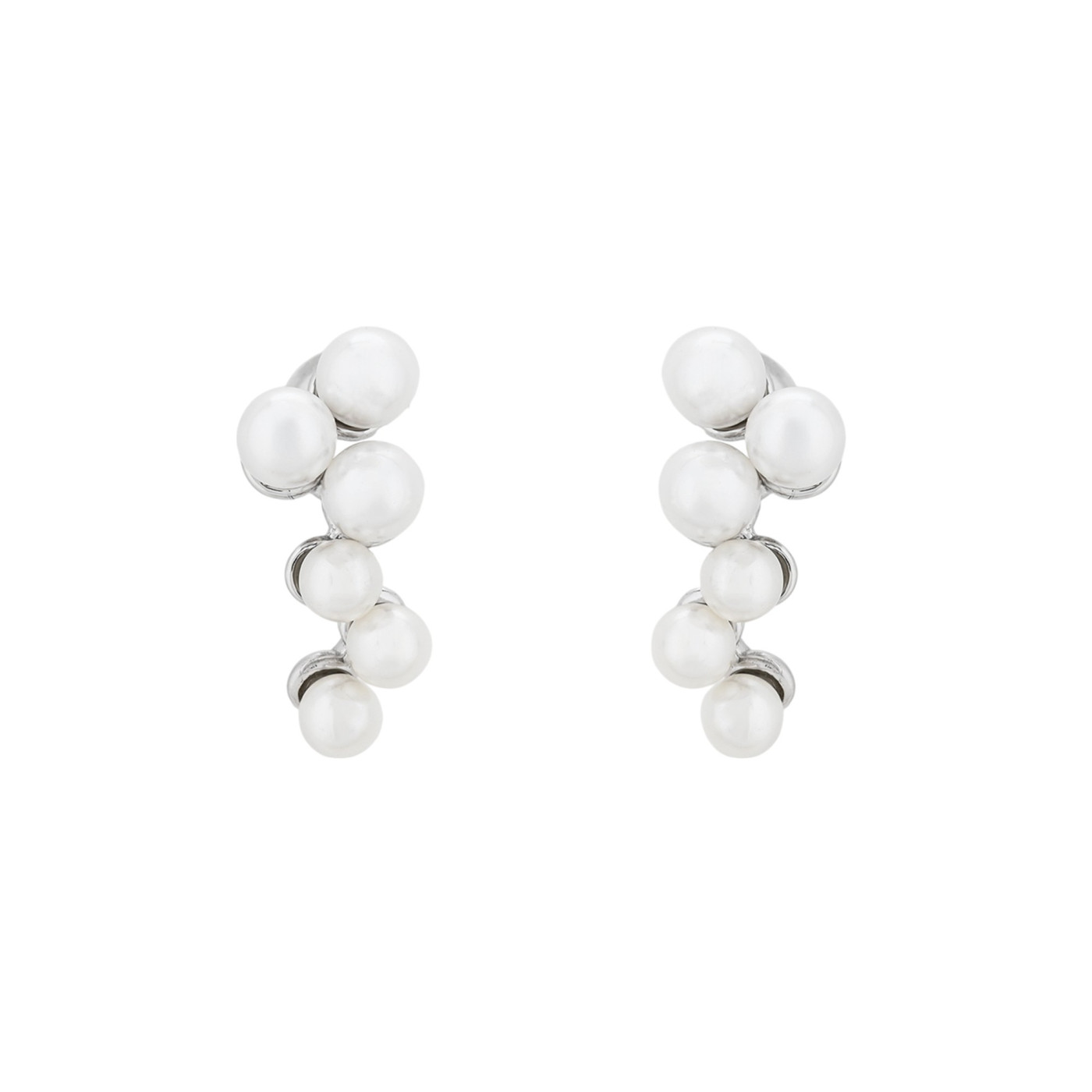 Pendientes BeLove largos con perlas