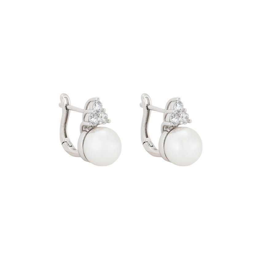 BeLove earrings with three zirconia