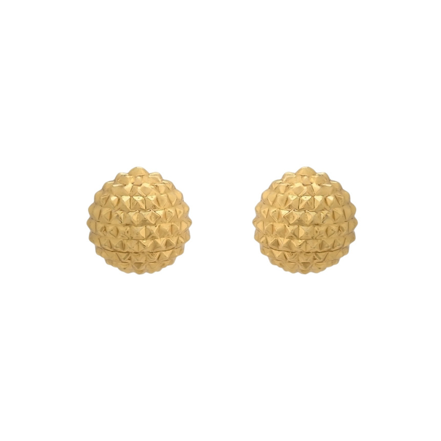 Boucles d\'oreilles BeLove simples avec texture