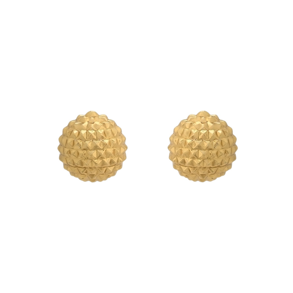 BeLove simple textured earrings