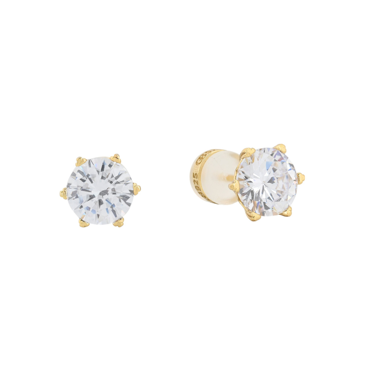 Boucles d\'oreilles Luxury basiques avec zirconias