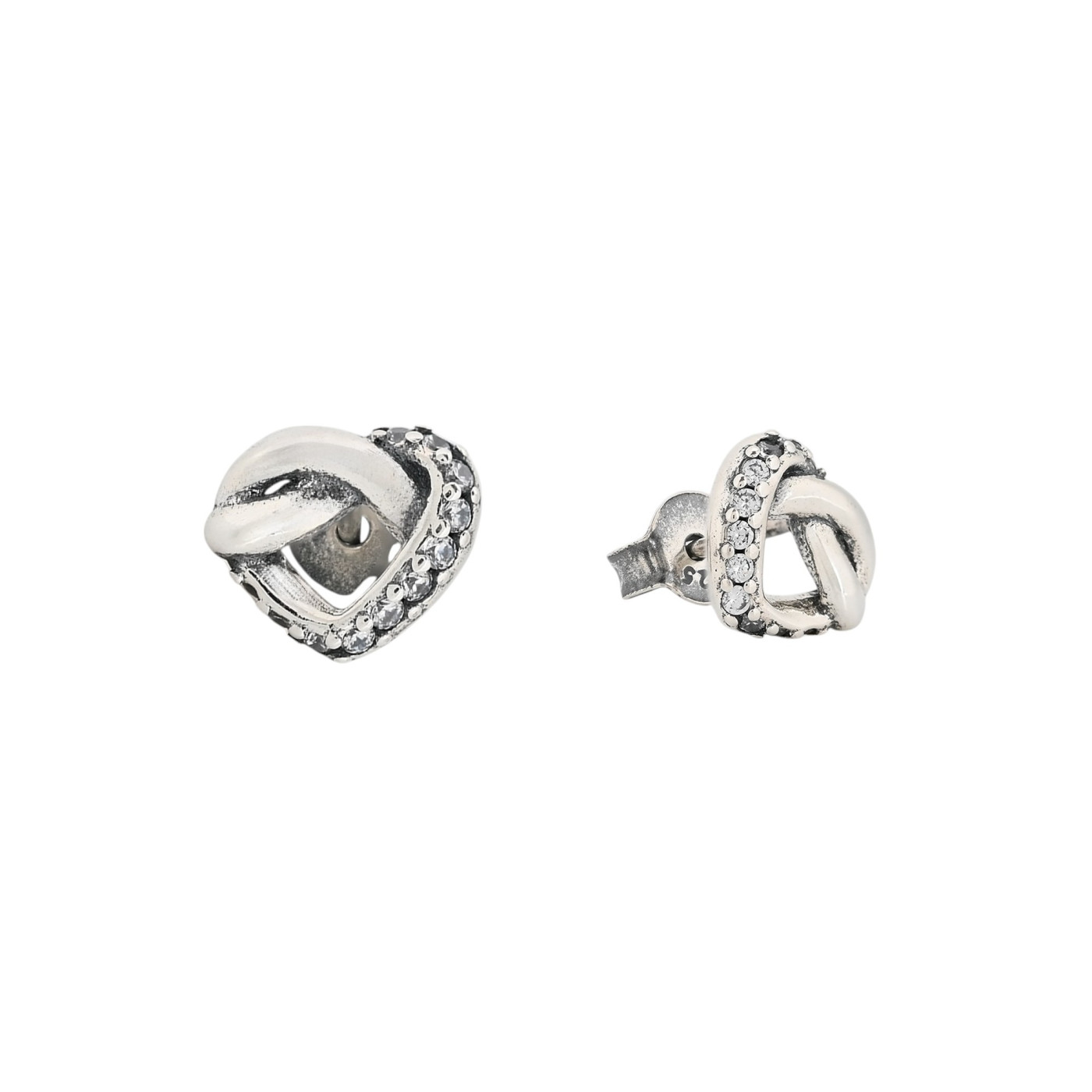 Boucle d\'oreille épingle Luxury petit cœur