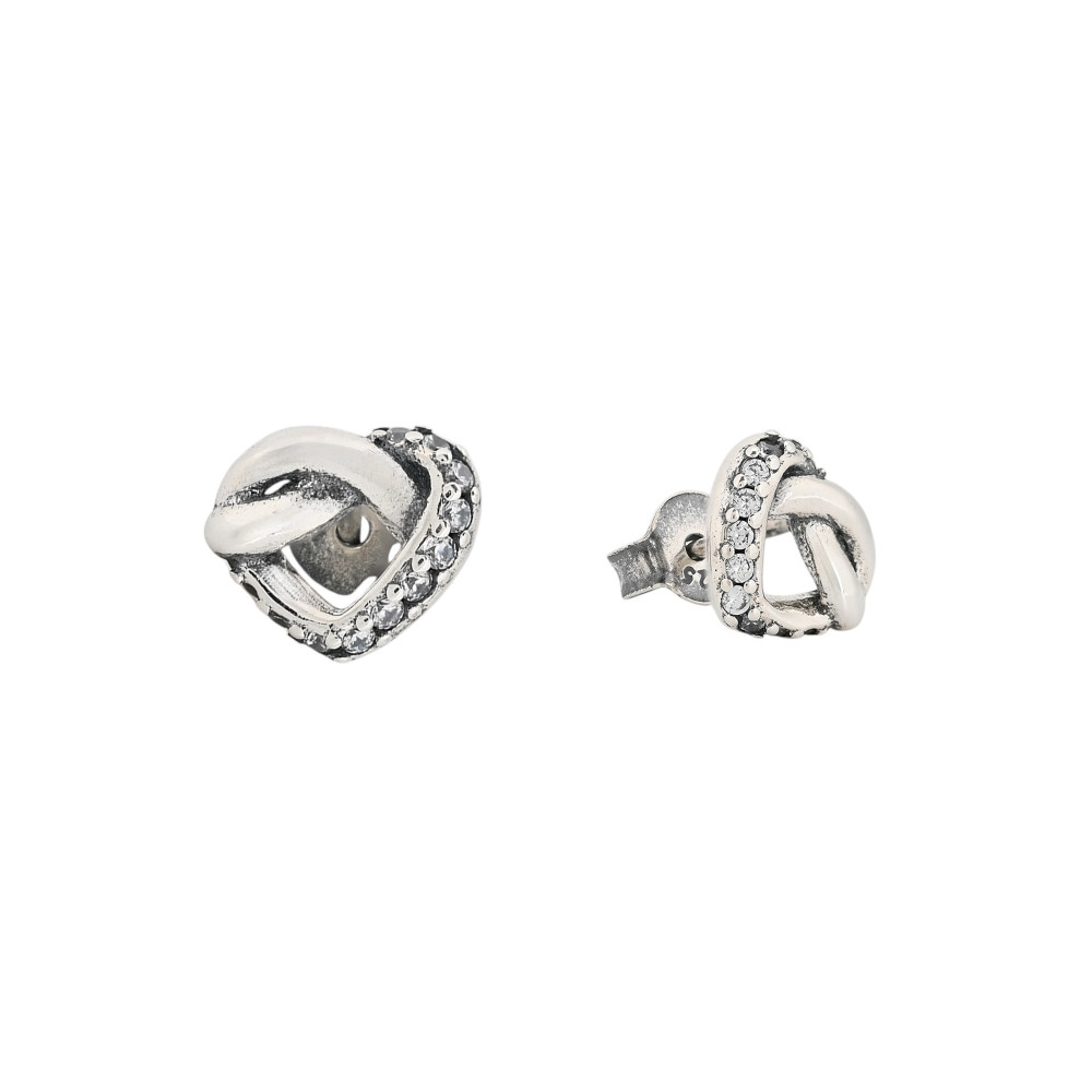 Boucle d\'oreille épingle Luxury petit cœur