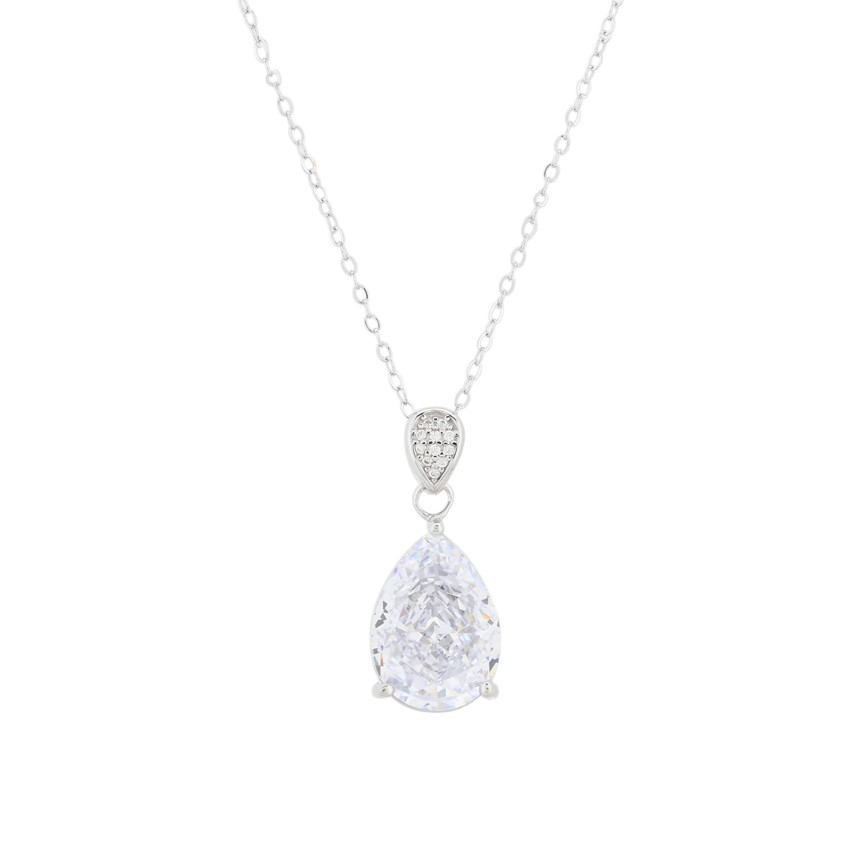 Colar Luxury com pedra oval
