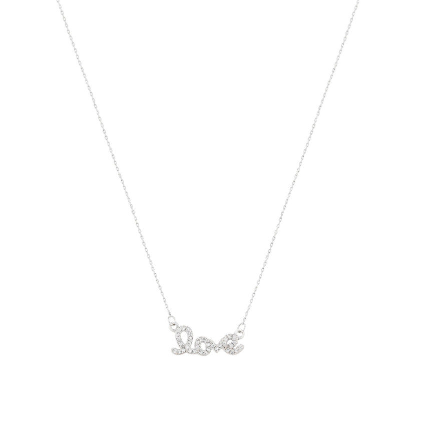 Colar Luxury com palavra love