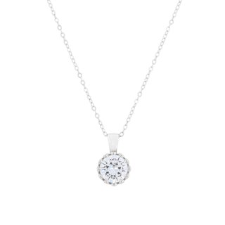 Colar Luxury redondo com zircônia