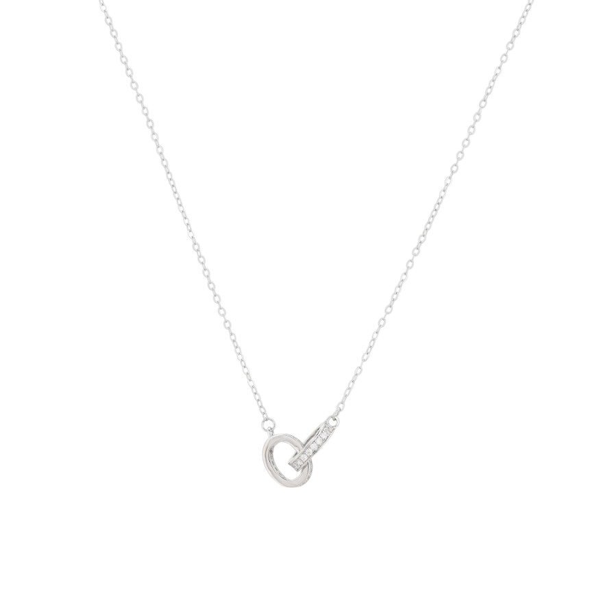 Collana Luxury con cerchi intrecciati