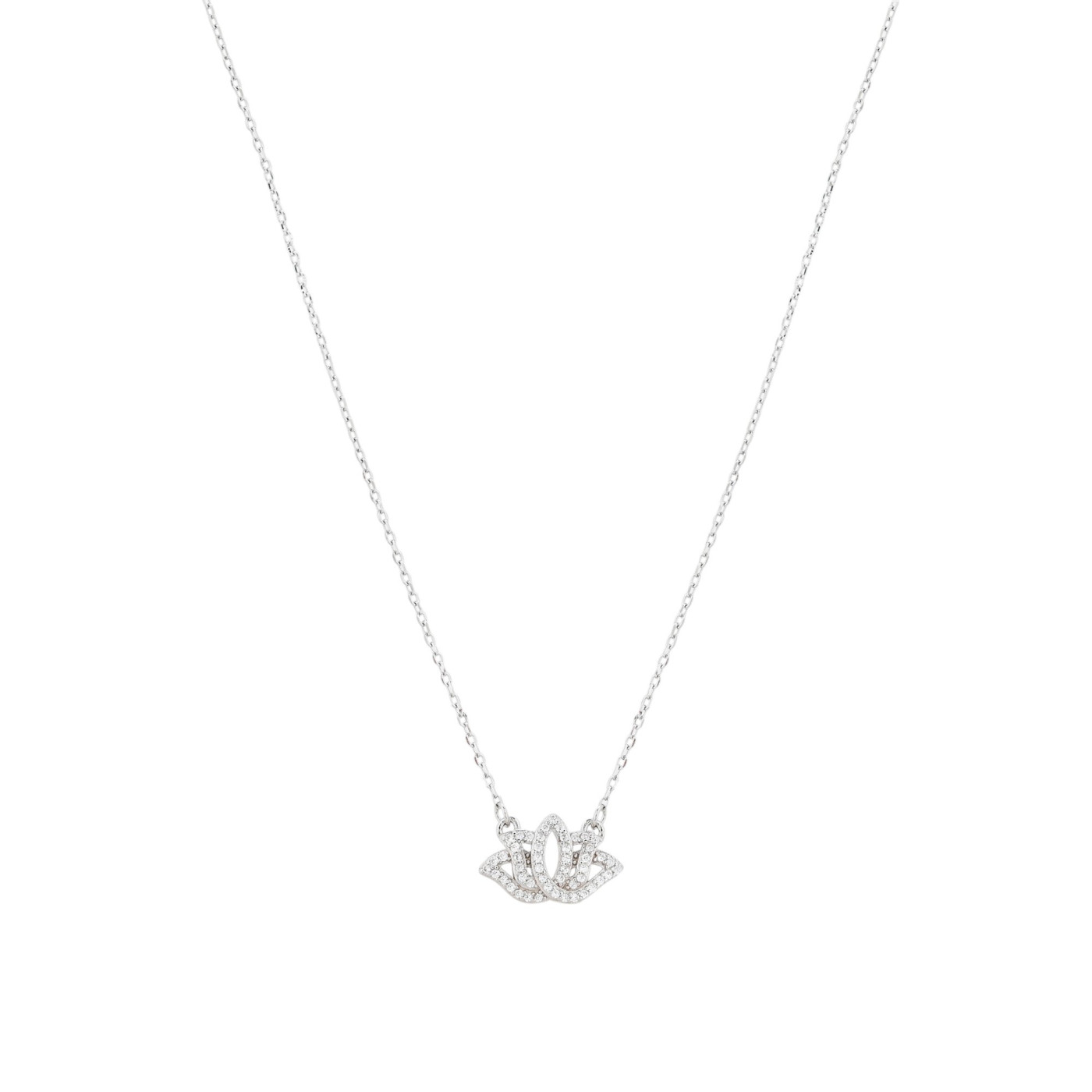 Collier S925 fleur de lotus GB