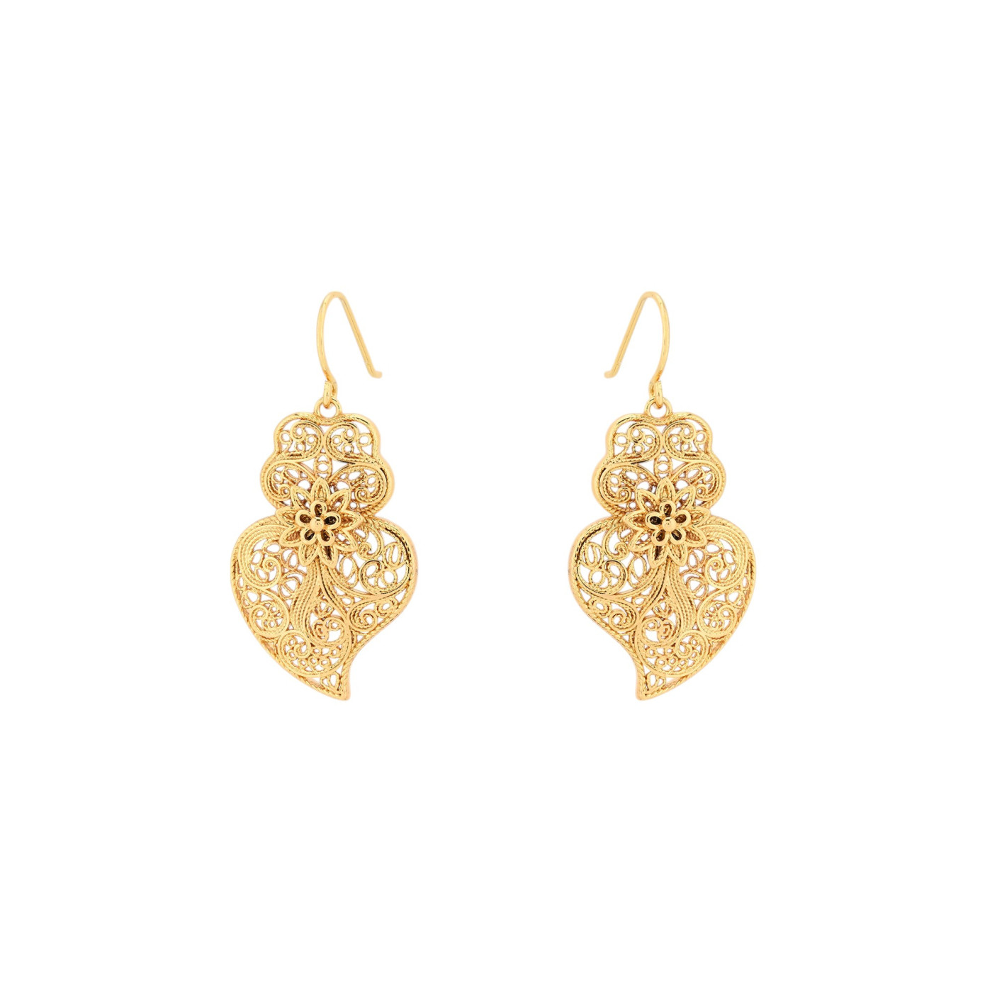 Boucles d'oreilles Charms cœur de Viana