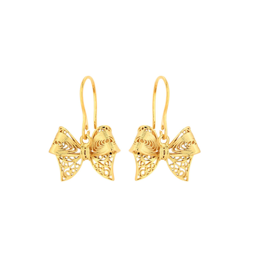 Boucles d'oreilles Charms avec nœud