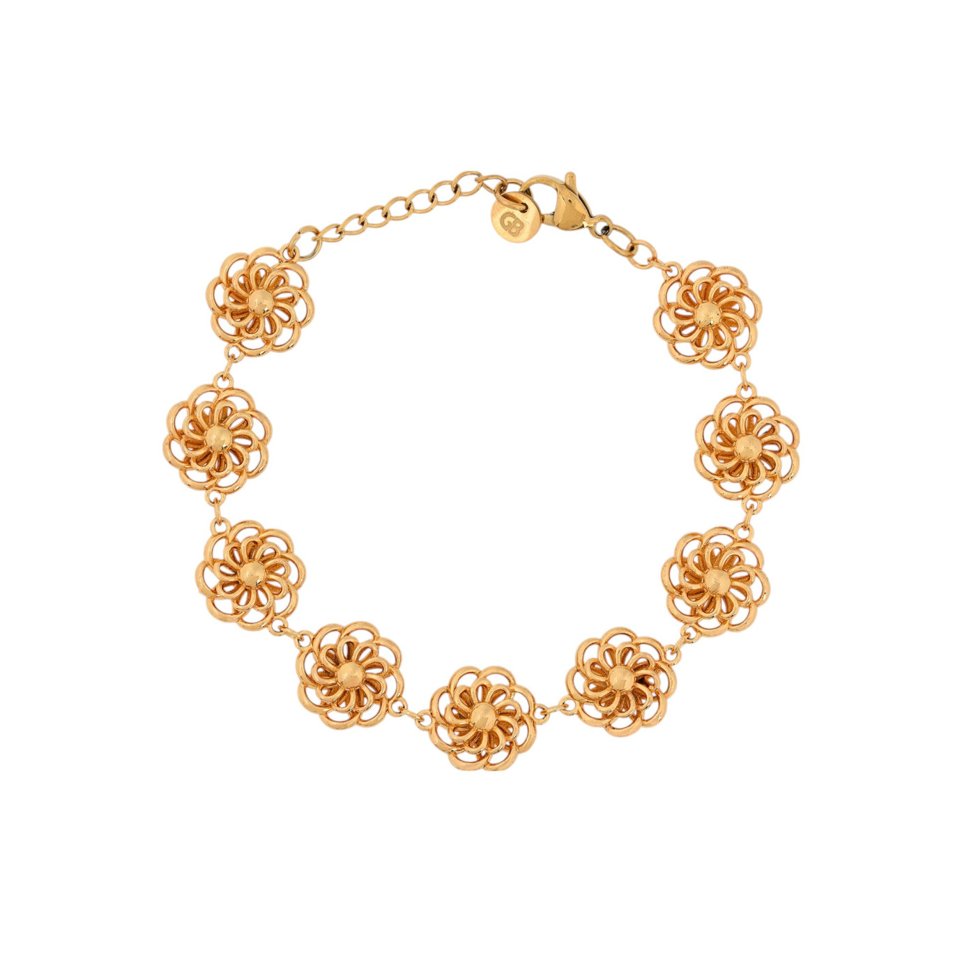 Pulsera Encantos flor tradicional