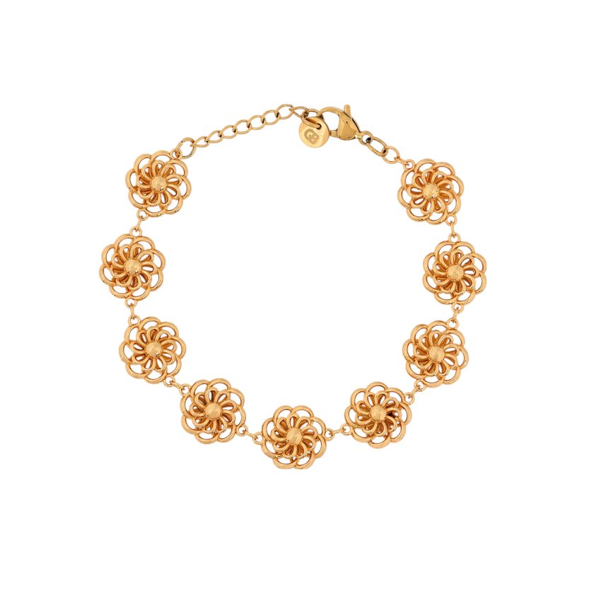 Pulseira Encantos flor tradicional