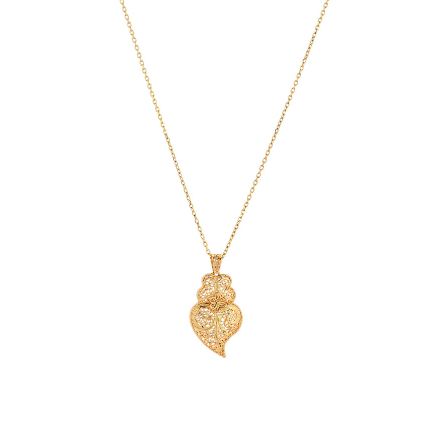 Necklace Heart of Viana charms
