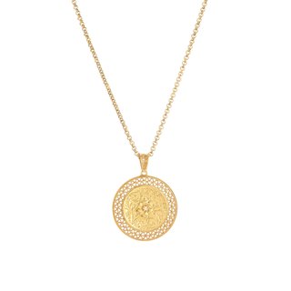 Collier Charms balance antique