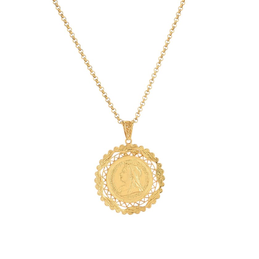 Collier Encantos balance antique