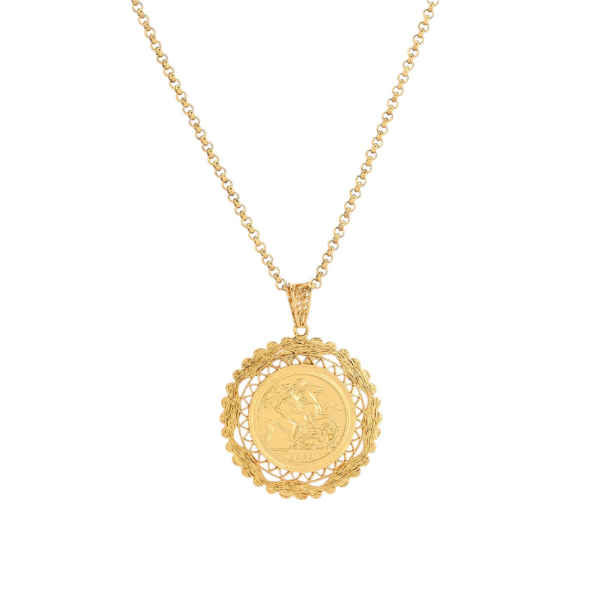 Collier Encantos balance antique