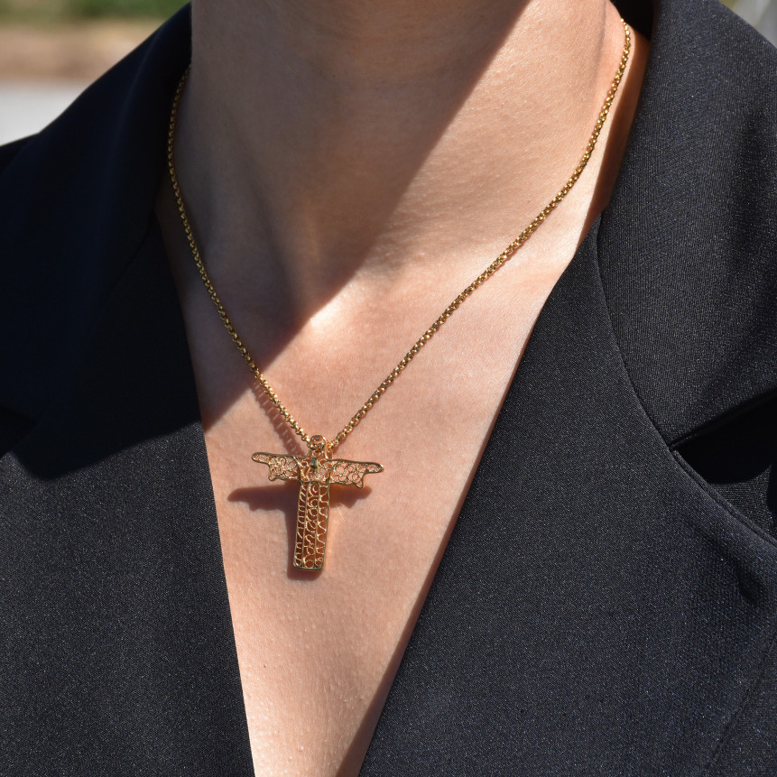Colar Encantos Cristo tradicional