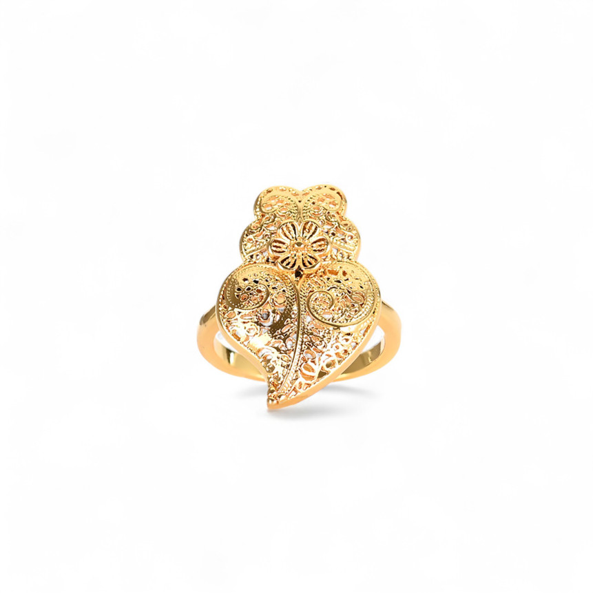 Anillo Encantos Portugal Corazón Viana