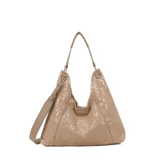 Sac Shopper avec fourrure et vernis