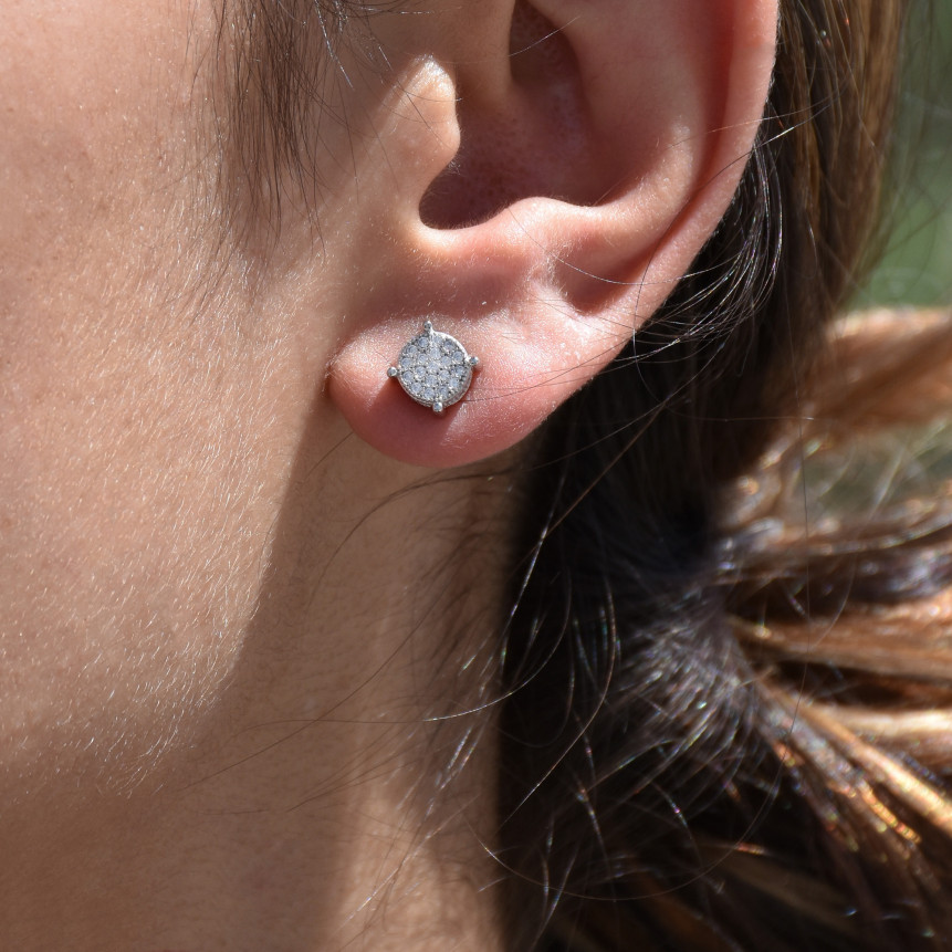 BeLove earrings with zircons